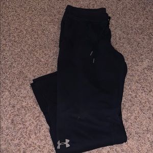 Black under armor sweatpants
